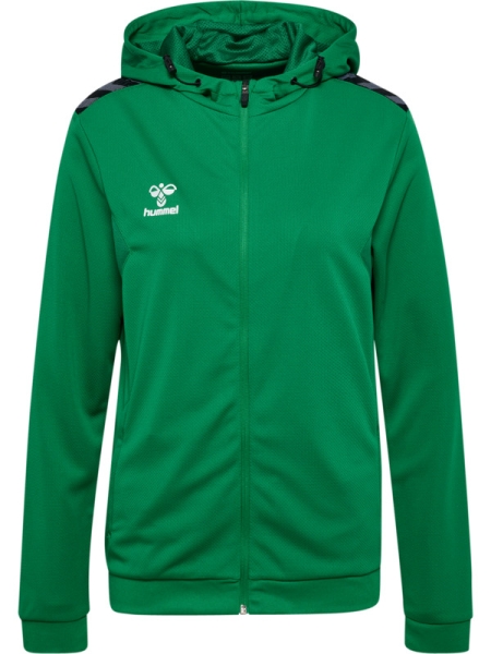 Damen Hummel Authentic Zip Hoodie - Jelly bean